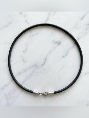 James Avery Retired leather Necklace